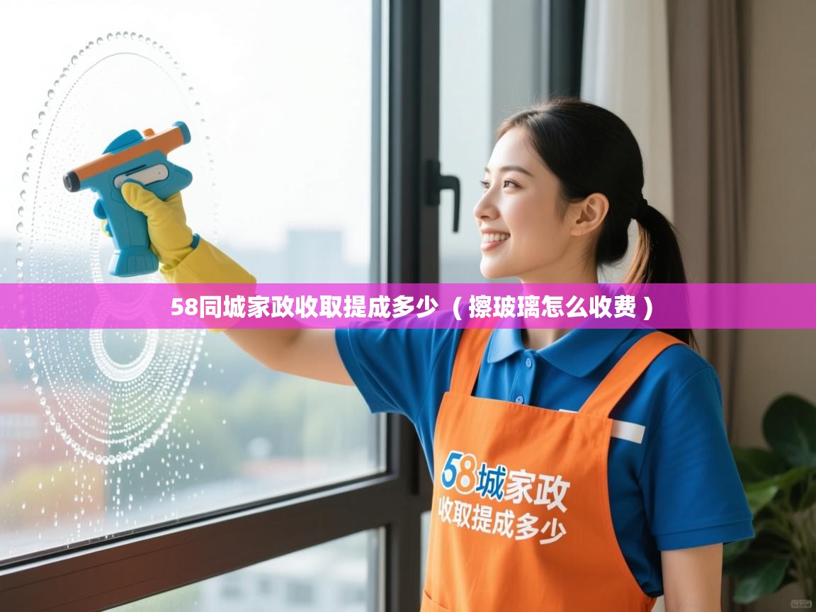  58同城家政收取提成多少  ( 擦玻璃怎么收费 )