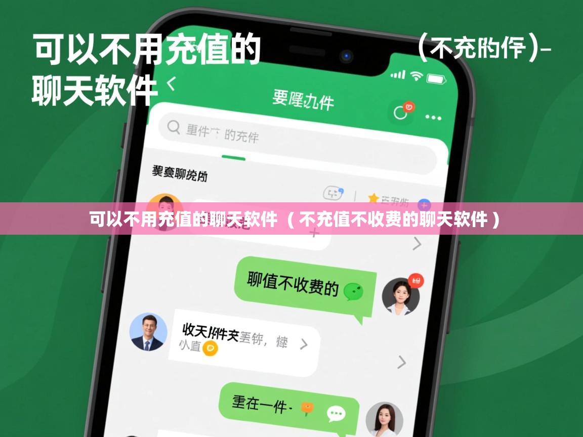  可以不用充值的聊天软件  ( 不充值不收费的聊天软件 )