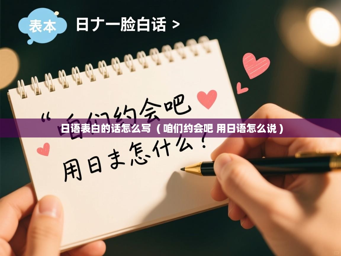 日语表白的话怎么写  ( 咱们约会吧 用日语怎么说 )