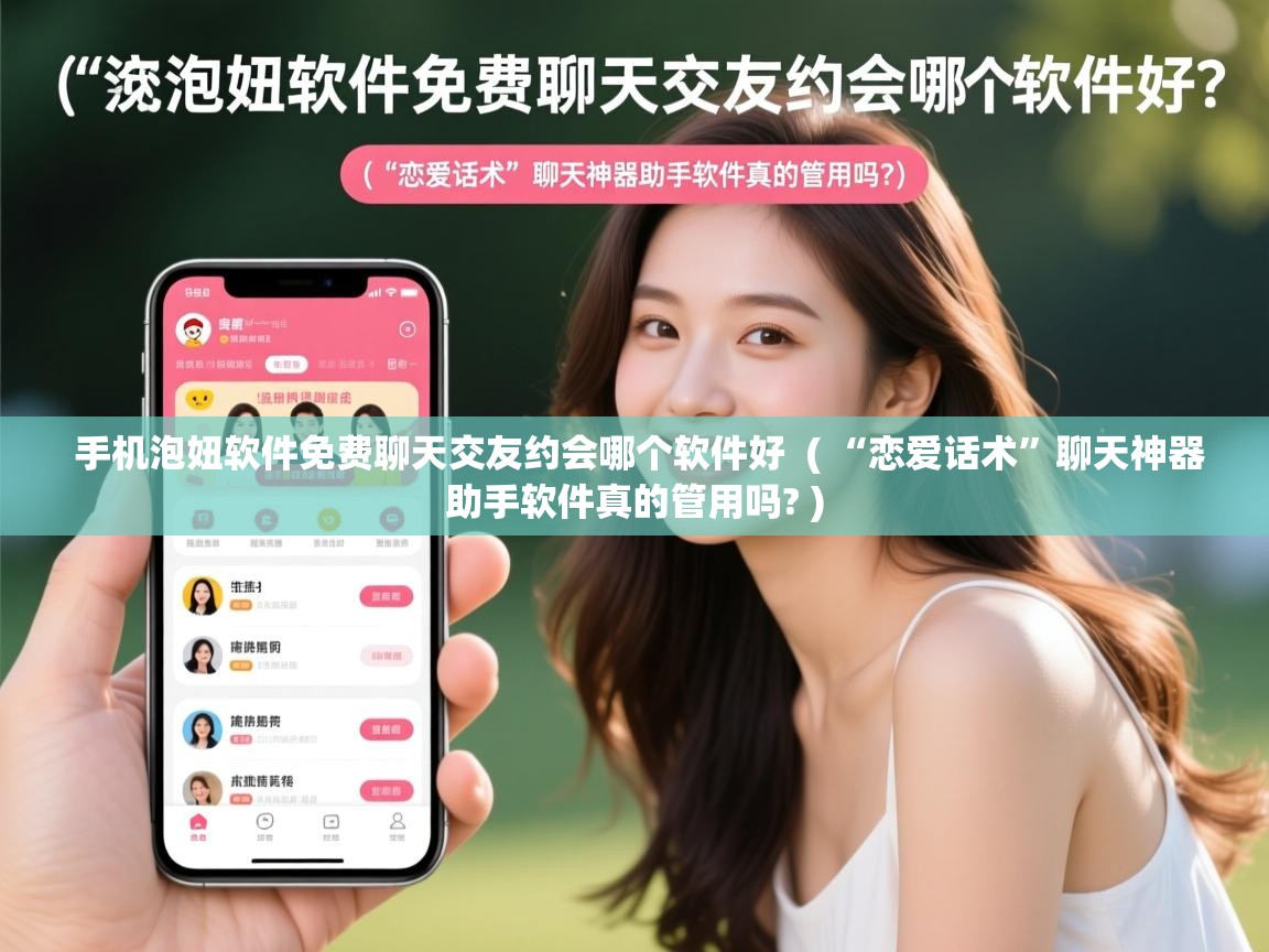 手机泡妞软件免费聊天交友约会哪个软件好  ( “恋爱话术”聊天神器助手软件真的管用吗? )