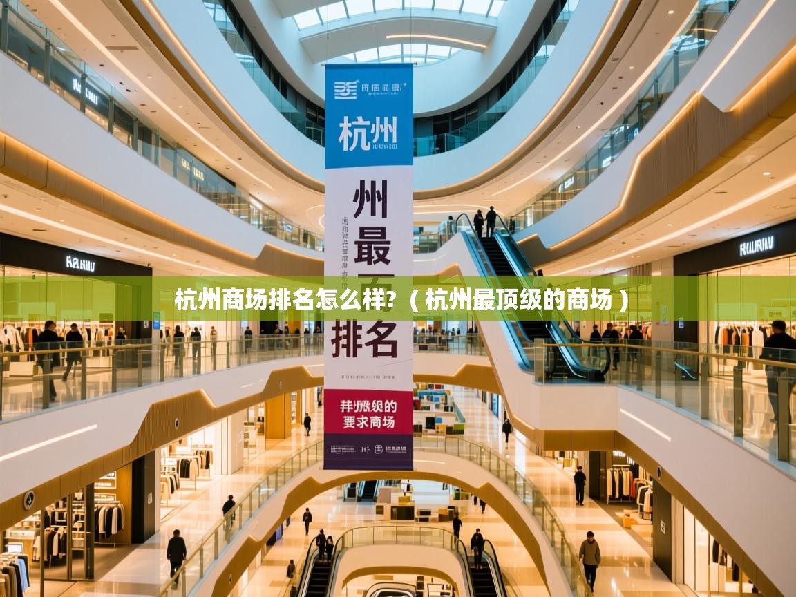  杭州商场排名怎么样?  ( 杭州最顶级的商场 )