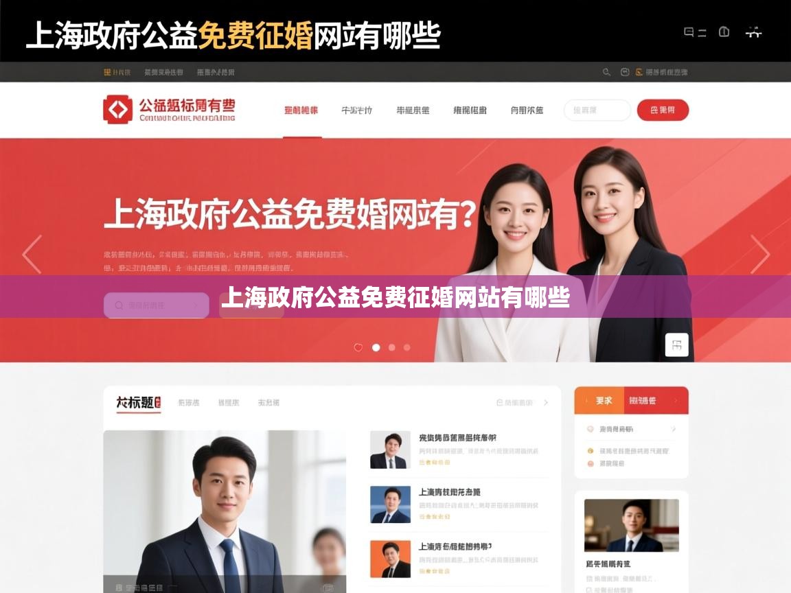 上海政府公益免费征婚网站有哪些 上海政府公益免费征婚网站有哪些