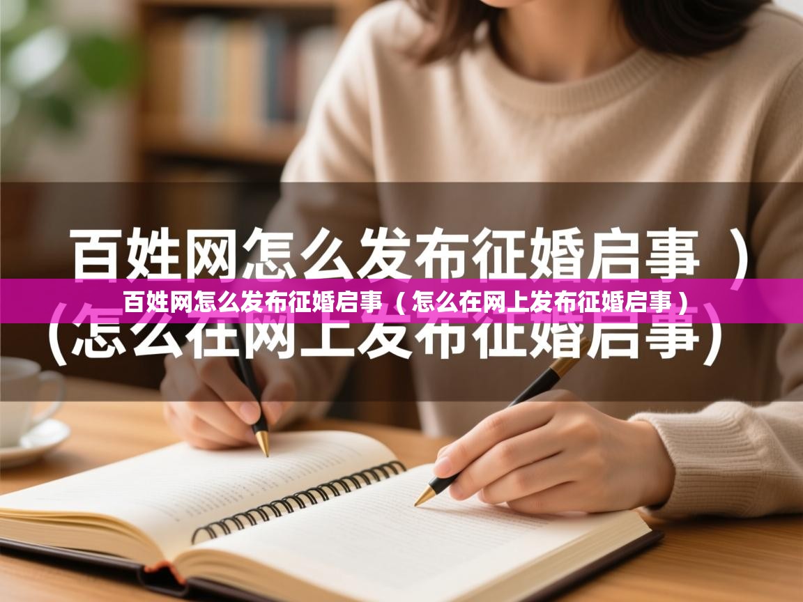  百姓网怎么发布征婚启事  ( 怎么在网上发布征婚启事 )