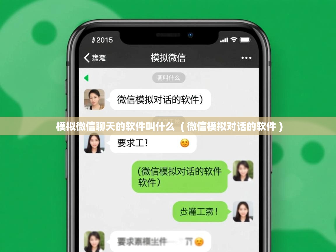  模拟微信聊天的软件叫什么  ( 微信模拟对话的软件 )
