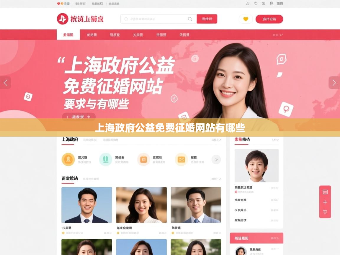  上海政府公益免费征婚网站有哪些 