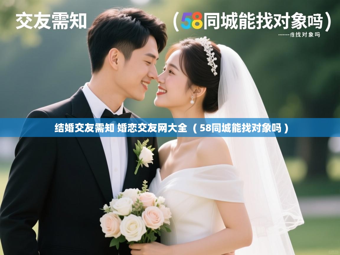  结婚交友需知 婚恋交友网大全  ( 58同城能找对象吗 )