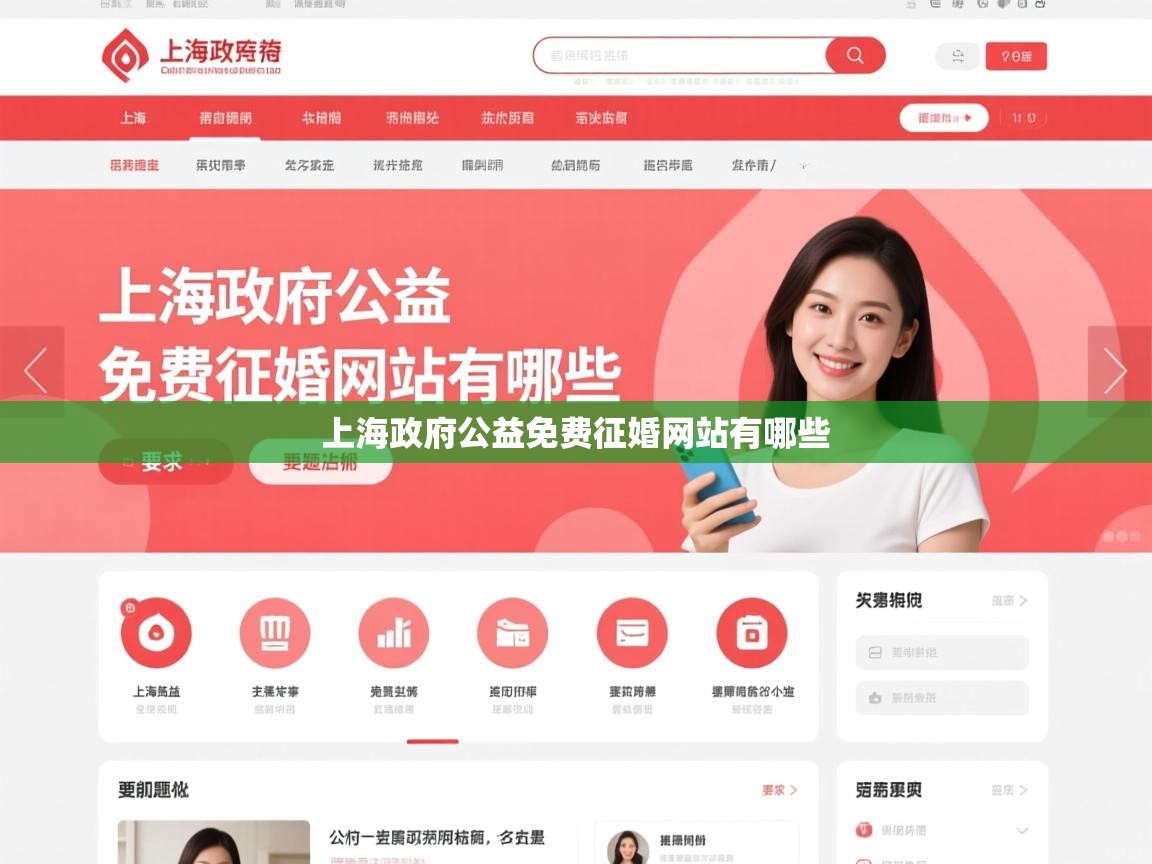  上海政府公益免费征婚网站有哪些 