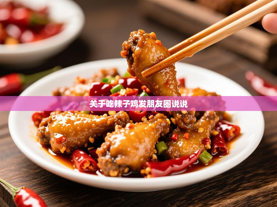  关于吃辣子鸡发朋友圈说说 