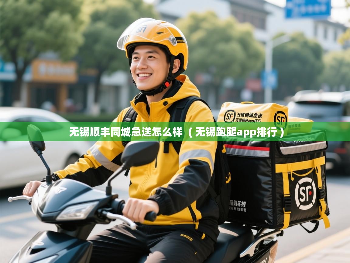  无锡顺丰同城急送怎么样  ( 无锡跑腿app排行 )