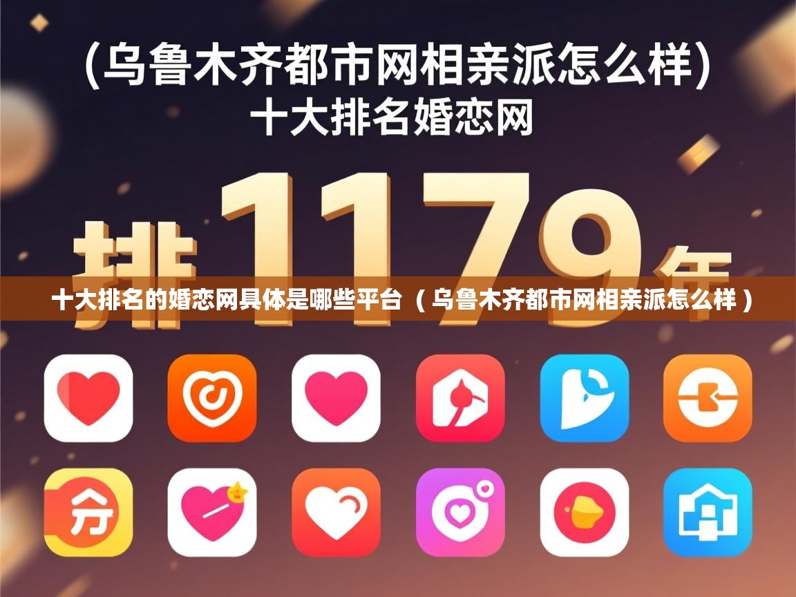  十大排名的婚恋网具体是哪些平台  ( 乌鲁木齐都市网相亲派怎么样 )