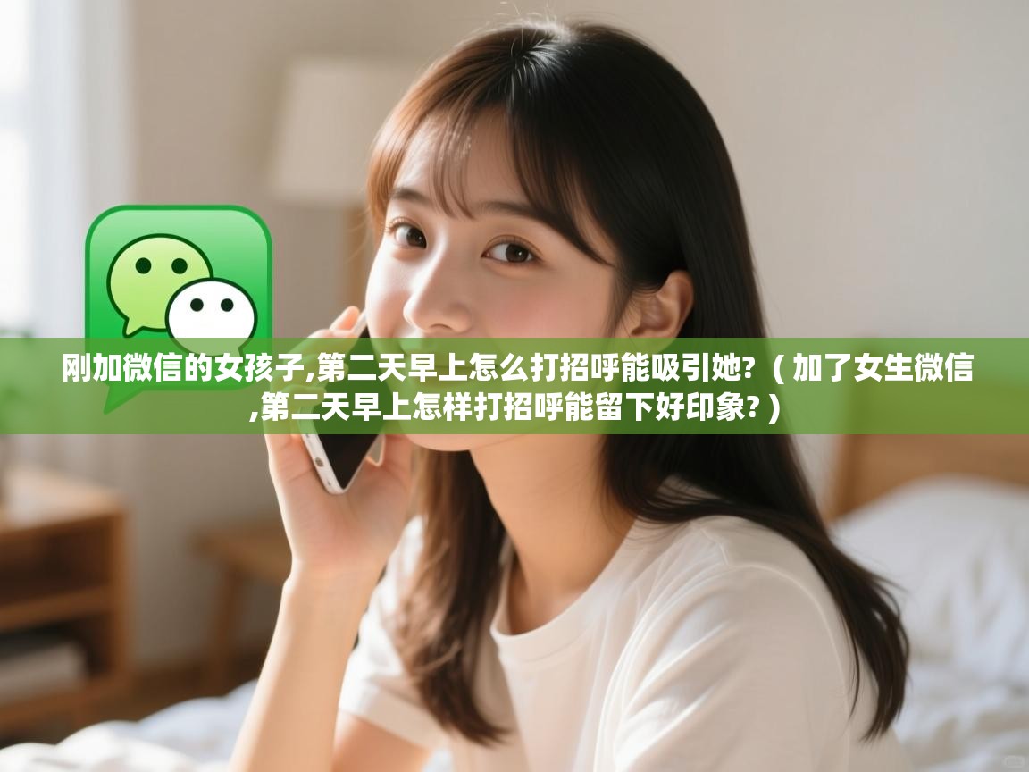  刚加微信的女孩子,第二天早上怎么打招呼能吸引她?  ( 加了女生微信,第二天早上怎样打招呼能留下好印象? )