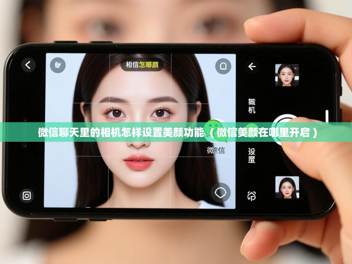  微信聊天里的相机怎样设置美颜功能  ( 微信美颜在哪里开启 )