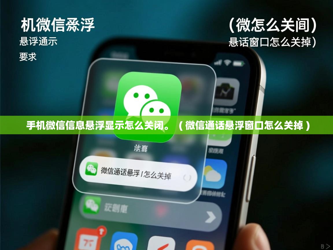  手机微信信息悬浮显示怎么关闭。  ( 微信通话悬浮窗口怎么关掉 )