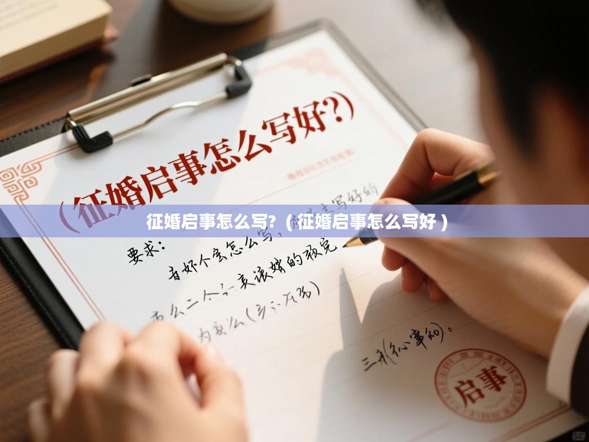  征婚启事怎么写?  ( 征婚启事怎么写好 )