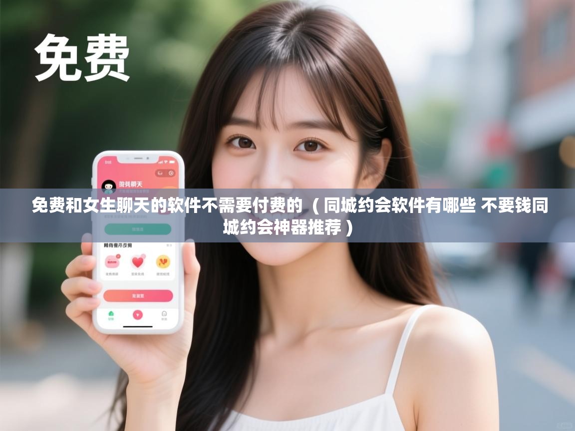 免费和女生聊天的软件不需要付费的  ( 同城约会软件有哪些 不要钱同城约会神器推荐 )