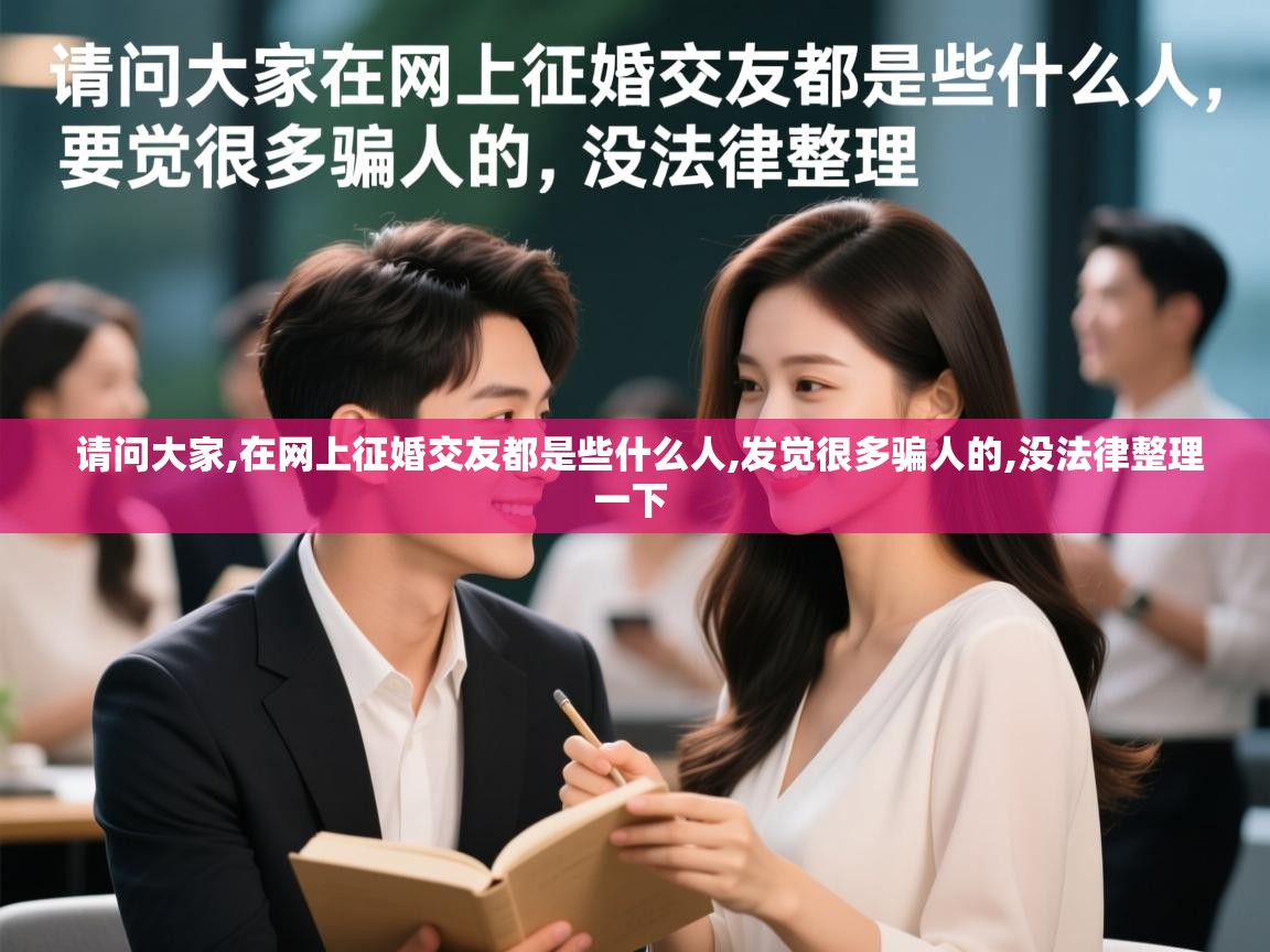  请问大家,在网上征婚交友都是些什么人,发觉很多骗人的,没法律整理一下 