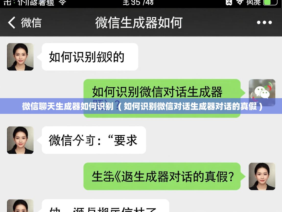  微信聊天生成器如何识别  ( 如何识别微信对话生成器对话的真假 )