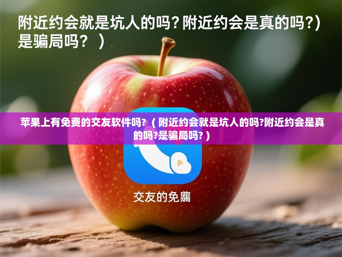  苹果上有免费的交友软件吗?  ( 附近约会就是坑人的吗?附近约会是真的吗?是骗局吗? )