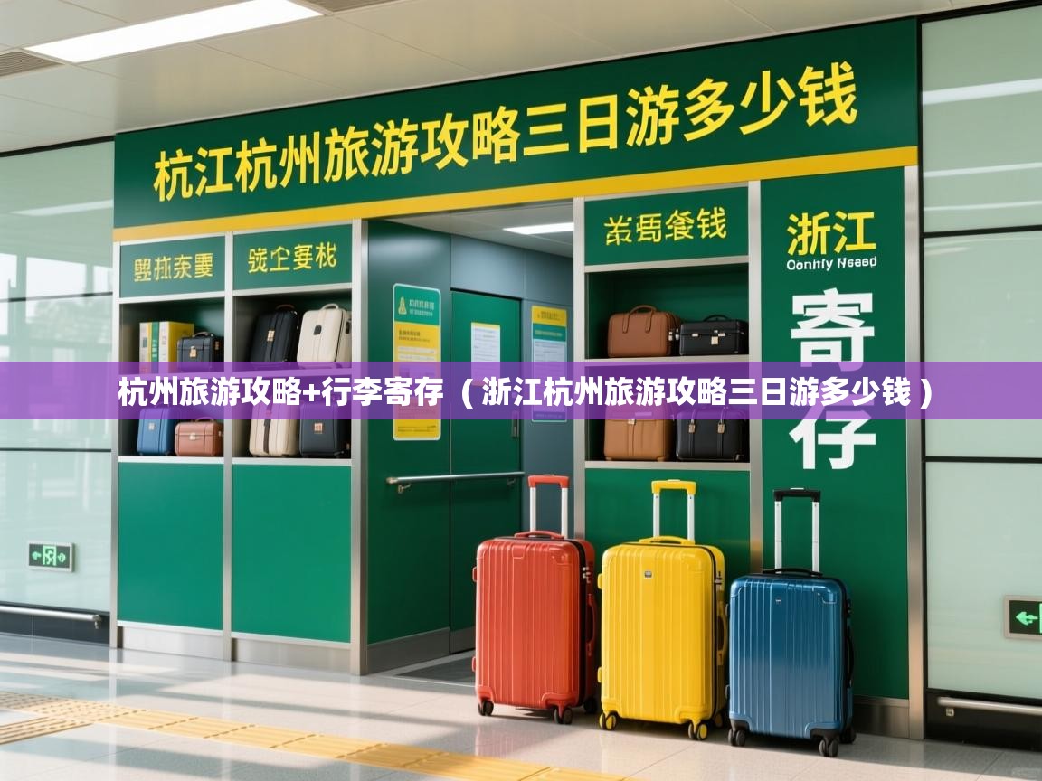  杭州旅游攻略+行李寄存  ( 浙江杭州旅游攻略三日游多少钱 )