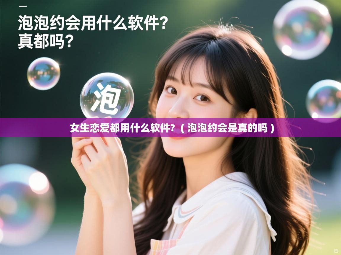 女生恋爱都用什么软件? ( 泡泡约会是真的吗 ) 女生恋爱都用什么软件? ( 泡泡约会是真的吗 )