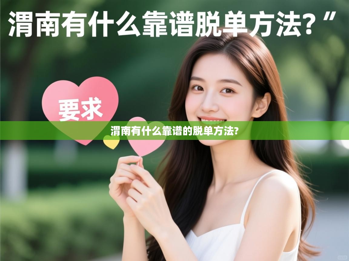  渭南有什么靠谱的脱单方法? 