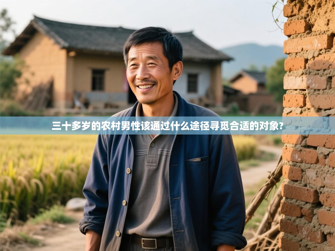  三十多岁的农村男性该通过什么途径寻觅合适的对象? 
