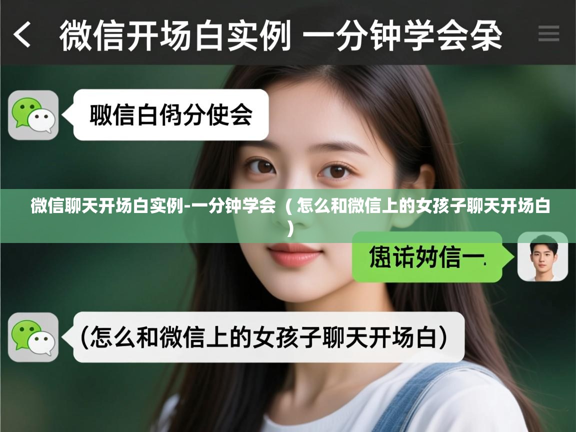  微信聊天开场白实例-一分钟学会  ( 怎么和微信上的女孩子聊天开场白 )