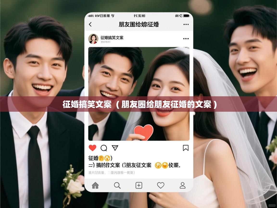  征婚搞笑文案  ( 朋友圈给朋友征婚的文案 )