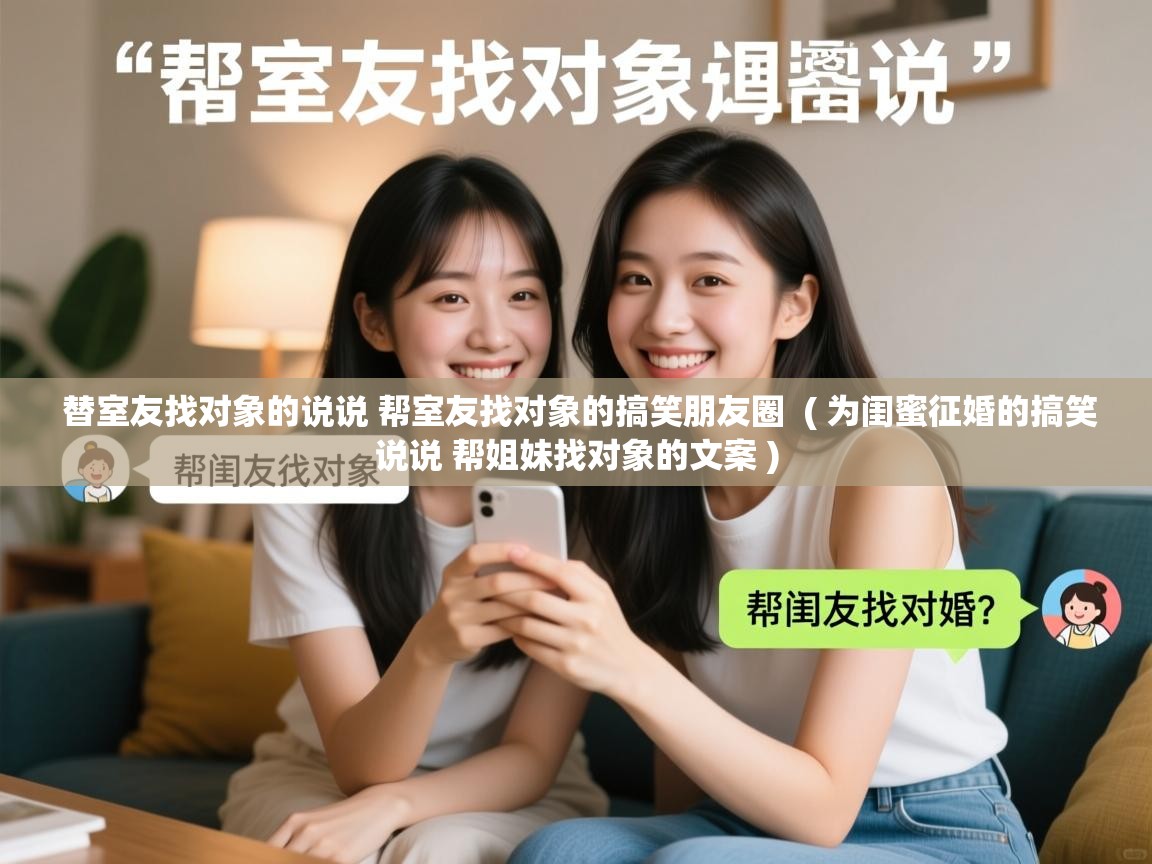  替室友找对象的说说 帮室友找对象的搞笑朋友圈  ( 为闺蜜征婚的搞笑说说 帮姐妹找对象的文案 )