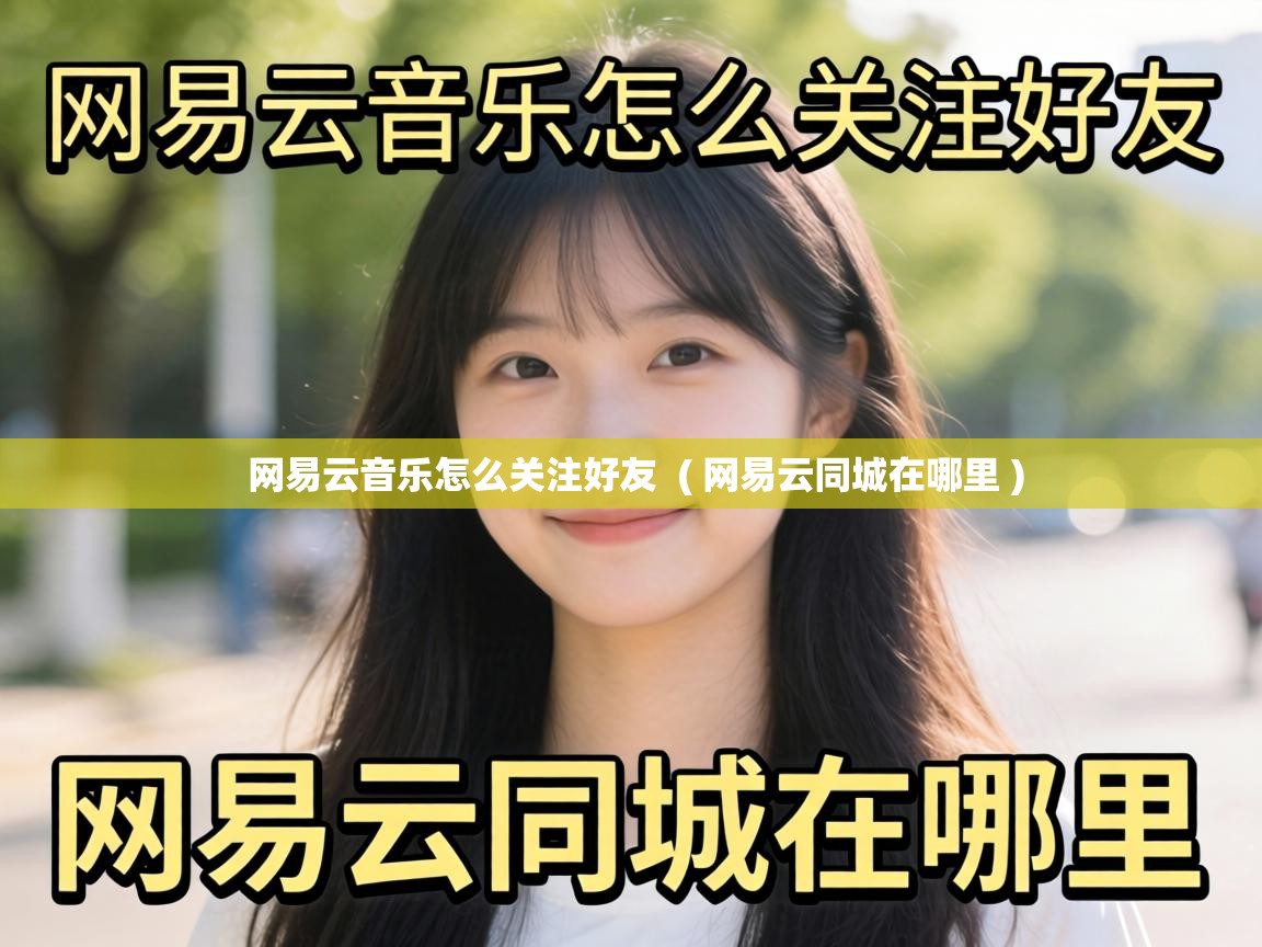  网易云音乐怎么关注好友  ( 网易云同城在哪里 )