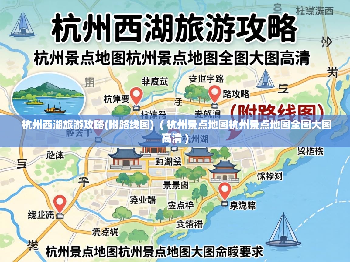  杭州西湖旅游攻略(附路线图)  ( 杭州景点地图杭州景点地图全图大图高清 )
