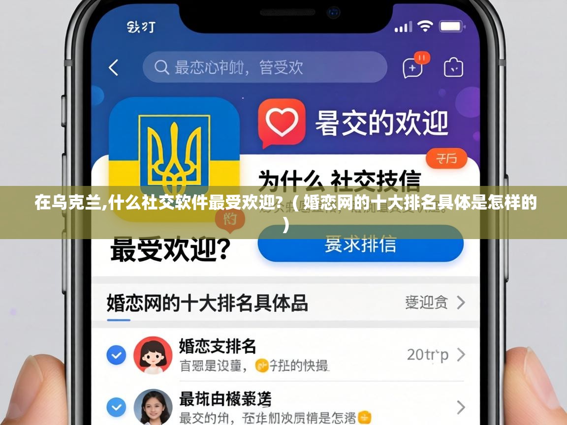  在乌克兰,什么社交软件最受欢迎?  ( 婚恋网的十大排名具体是怎样的 )