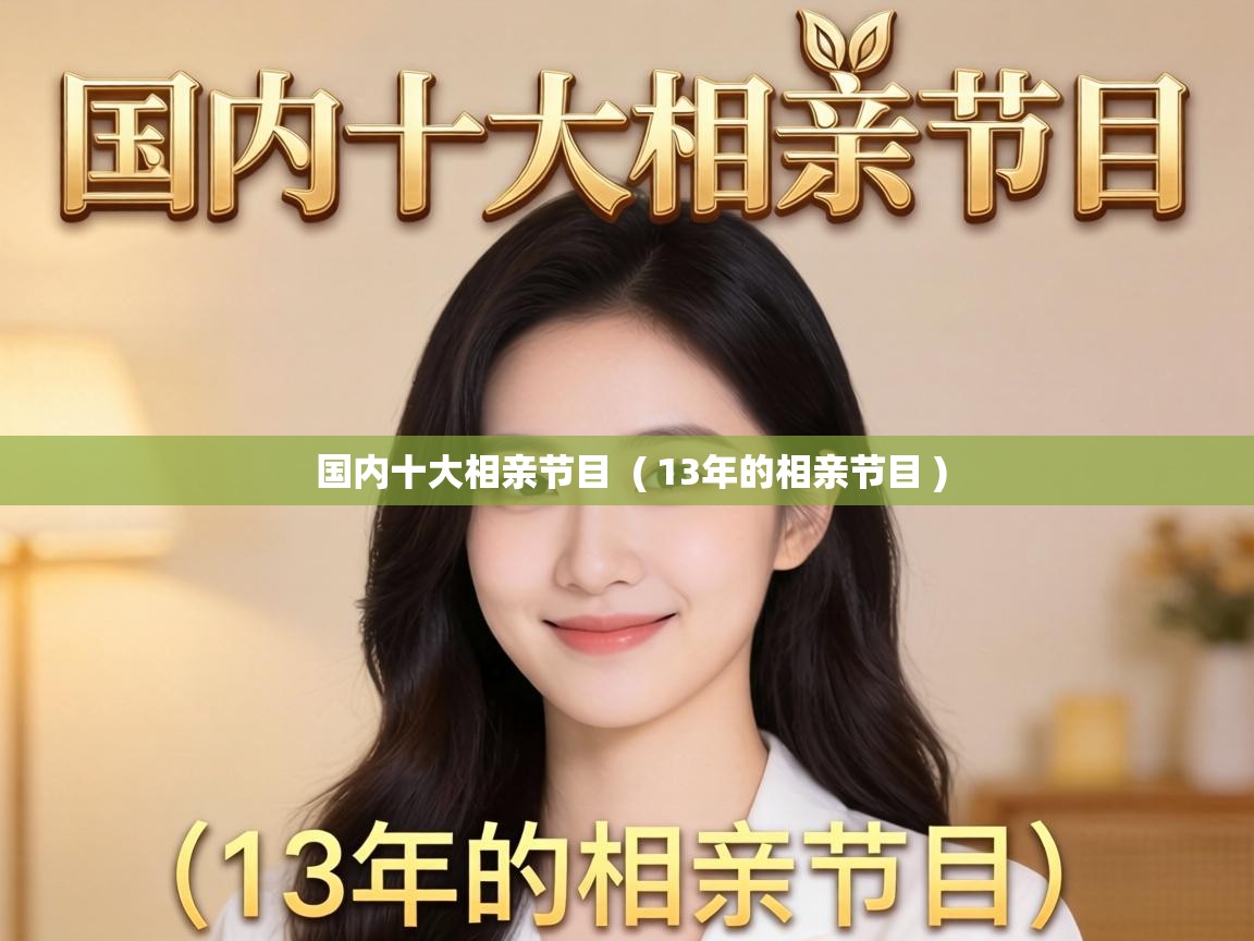  国内十大相亲节目  ( 13年的相亲节目 )