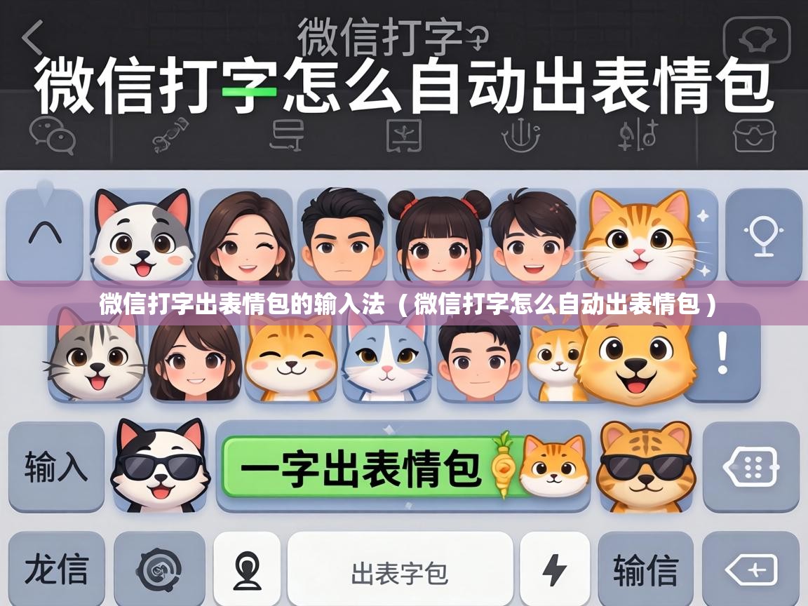 微信打字出表情包的输入法 ( 微信打字怎么自动出表情包 ) 微信打字出表情包的输入法 ( 微信打字怎么自动出表情包 )