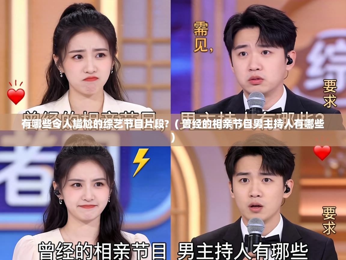  有哪些令人尴尬的综艺节目片段?  ( 曾经的相亲节目男主持人有哪些 )