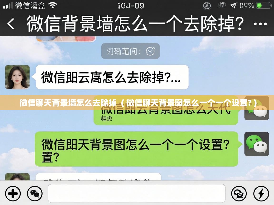 微信聊天背景墙怎么去除掉 ( 微信聊天背景图怎么一个一个设置? ) 微信聊天背景墙怎么去除掉 ( 微信聊天背景图怎么一个一个设置? )