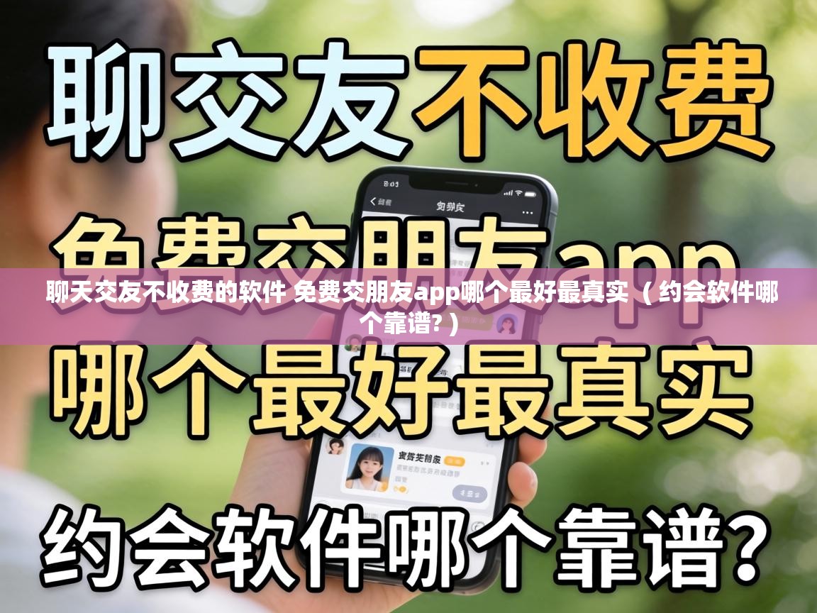  聊天交友不收费的软件 免费交朋友app哪个最好最真实  ( 约会软件哪个靠谱? )