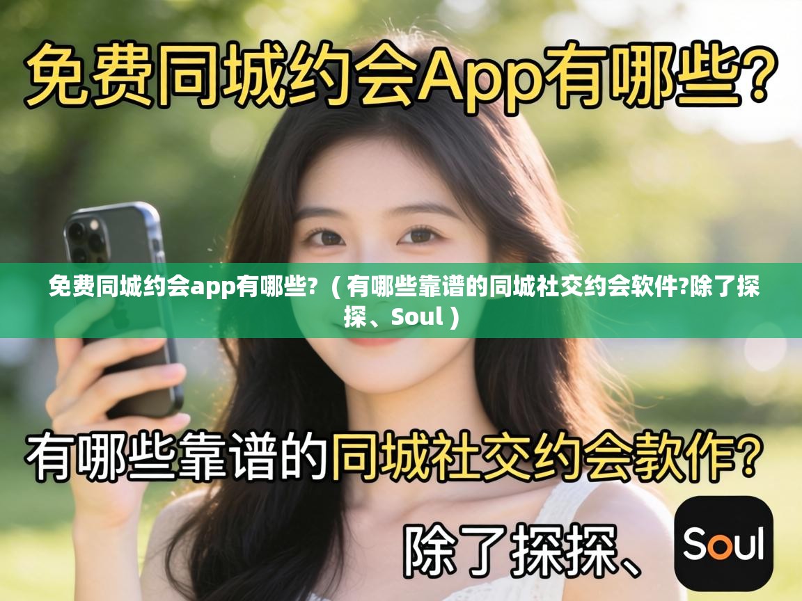  免费同城约会app有哪些?  ( 有哪些靠谱的同城社交约会软件?除了探探、Soul )