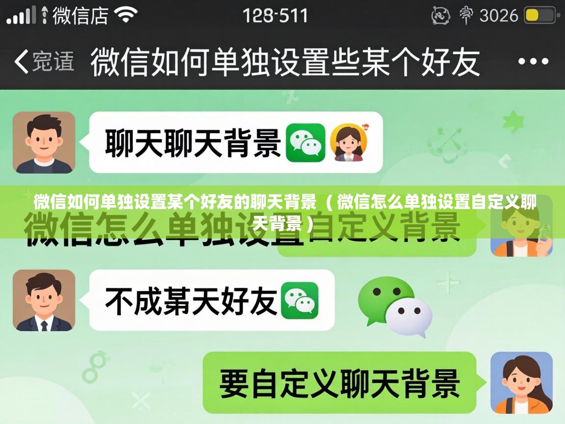 微信如何单独设置某个好友的聊天背景 ( 微信怎么单独设置自定义聊天背景 ) 微信如何单独设置某个好友的聊天背景 ( 微信怎么单独设置自定义聊天背景 )