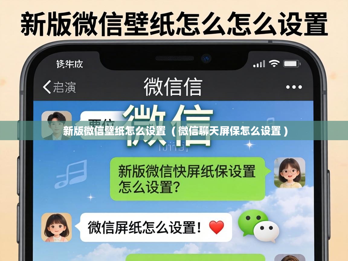 新版微信壁纸怎么设置  ( 微信聊天屏保怎么设置 )