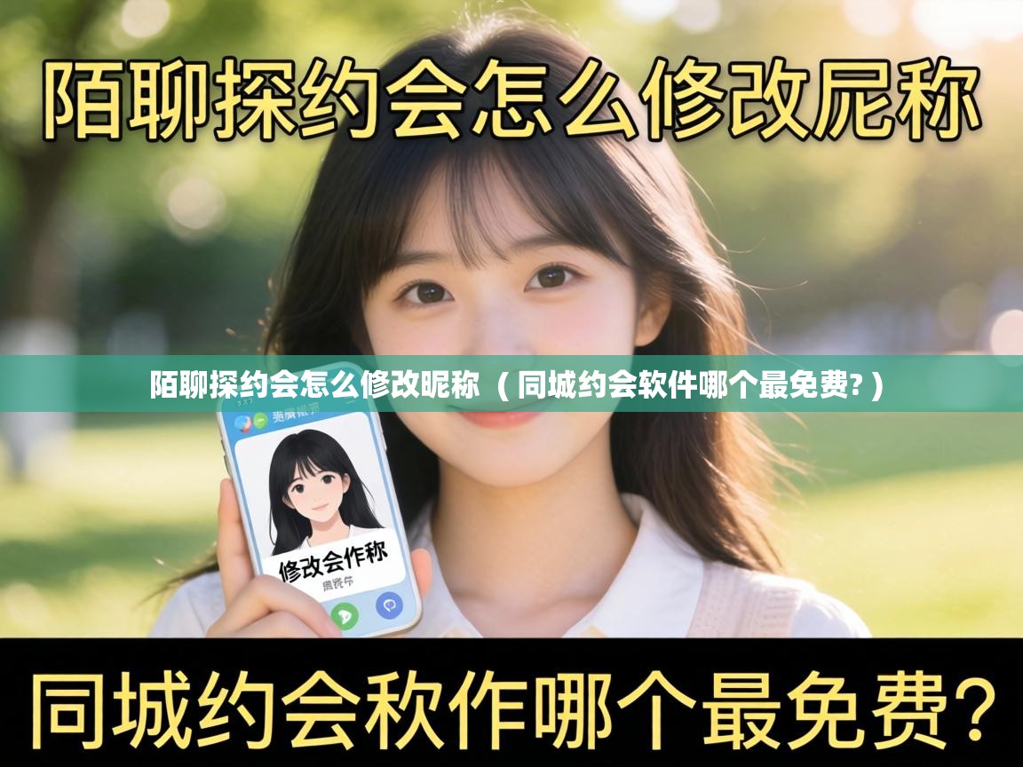  陌聊探约会怎么修改昵称  ( 同城约会软件哪个最免费? )