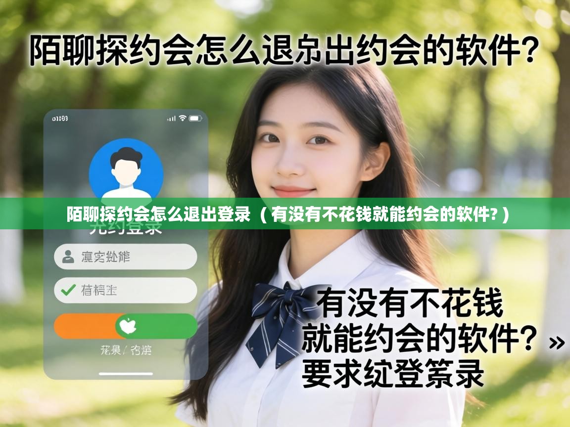  陌聊探约会怎么退出登录  ( 有没有不花钱就能约会的软件? )