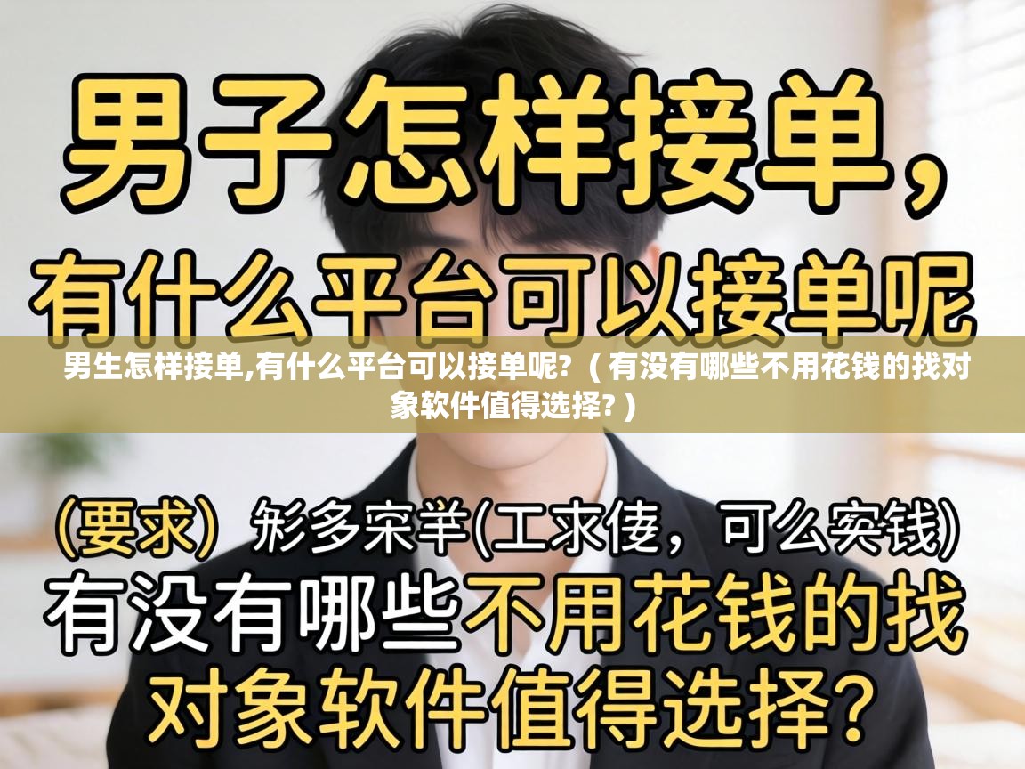 男生怎样接单,有什么平台可以接单呢? ( 有没有哪些不用花钱的找对象软件值得选择? ) 男生怎样接单,有什么平台可以接单呢? ( 有没有哪些不用花钱的找对象软件值得选择? )