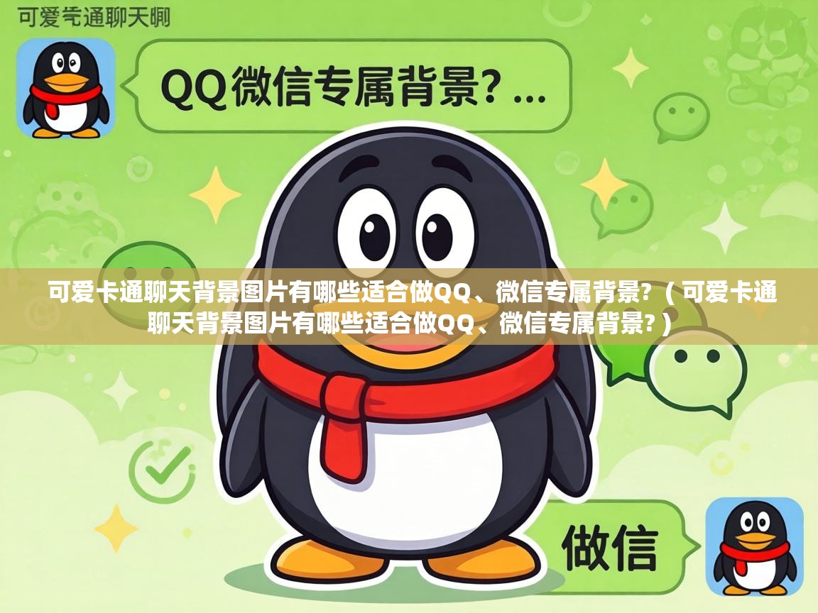  可爱卡通聊天背景图片有哪些适合做QQ、微信专属背景?  ( 可爱卡通聊天背景图片有哪些适合做QQ、微信专属背景? )