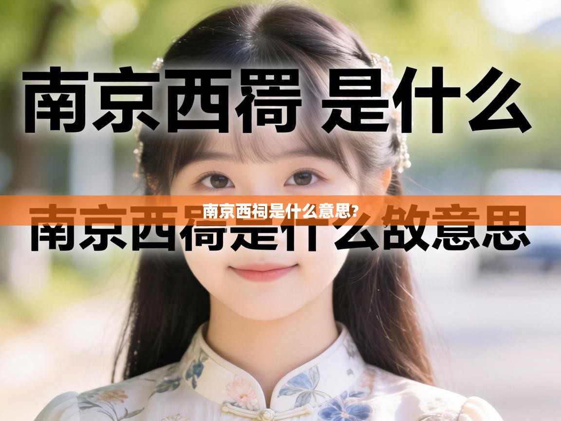  南京西祠是什么意思? 
