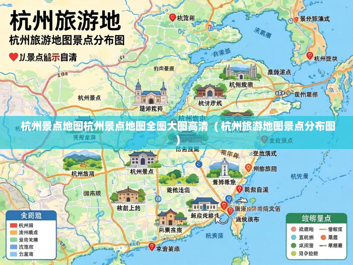  杭州景点地图杭州景点地图全图大图高清  ( 杭州旅游地图景点分布图 )