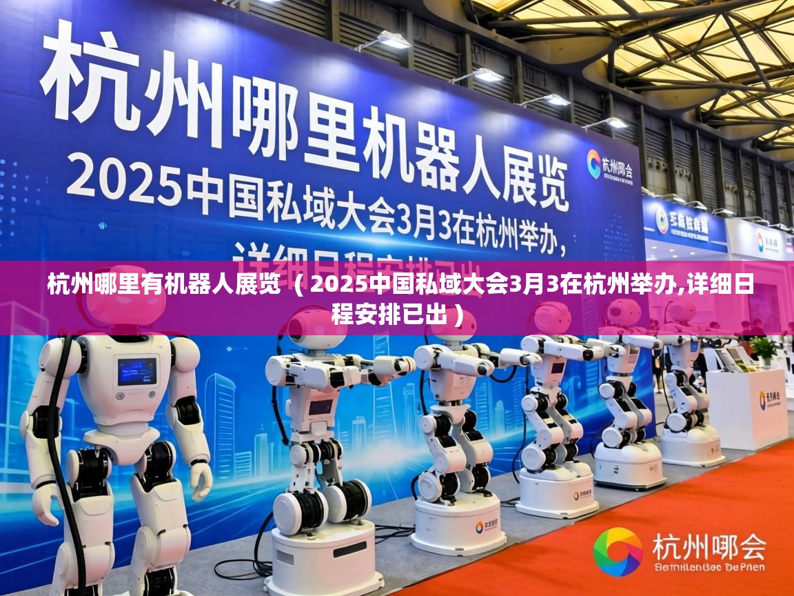  杭州哪里有机器人展览  ( 2025中国私域大会3月3在杭州举办,详细日程安排已出 )