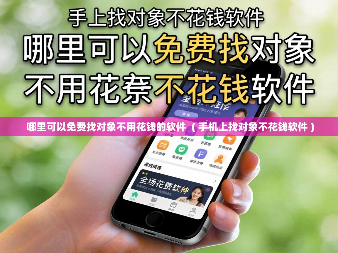 哪里可以免费找对象不用花钱的软件 ( 手机上找对象不花钱软件 ) 哪里可以免费找对象不用花钱的软件 ( 手机上找对象不花钱软件 )