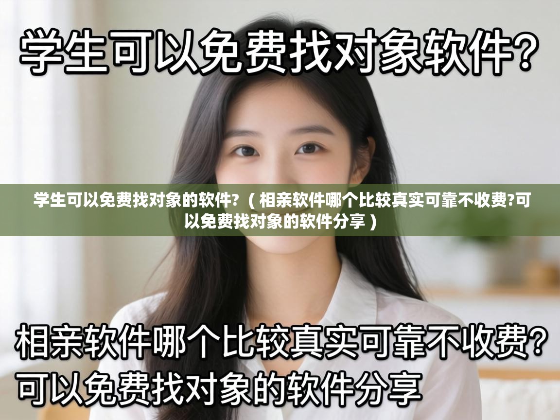  学生可以免费找对象的软件?  ( 相亲软件哪个比较真实可靠不收费?可以免费找对象的软件分享 )