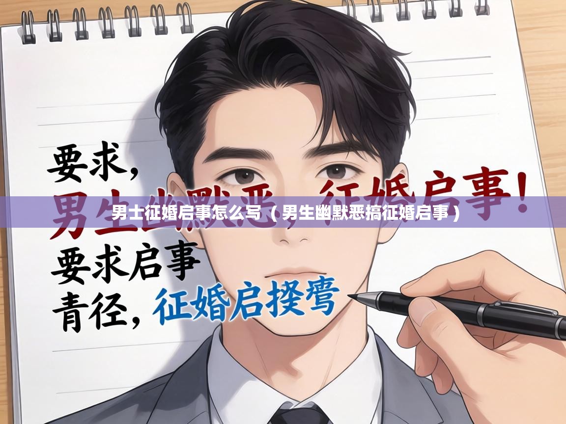  男士征婚启事怎么写  ( 男生幽默恶搞征婚启事 )